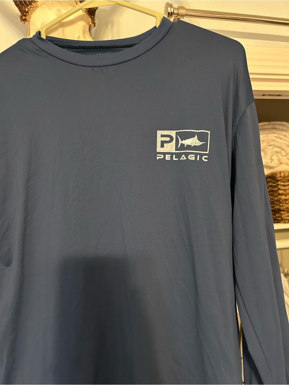 Pelagic Performance Long Sleeve Shirt - Blue